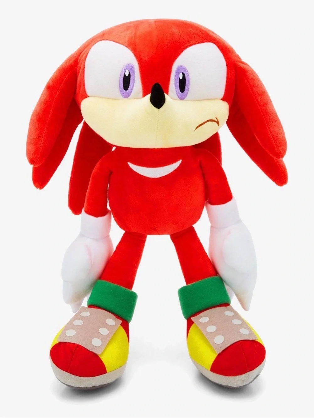Sonic the Hedgehog Red Knuckles Plush Character Backpack- New